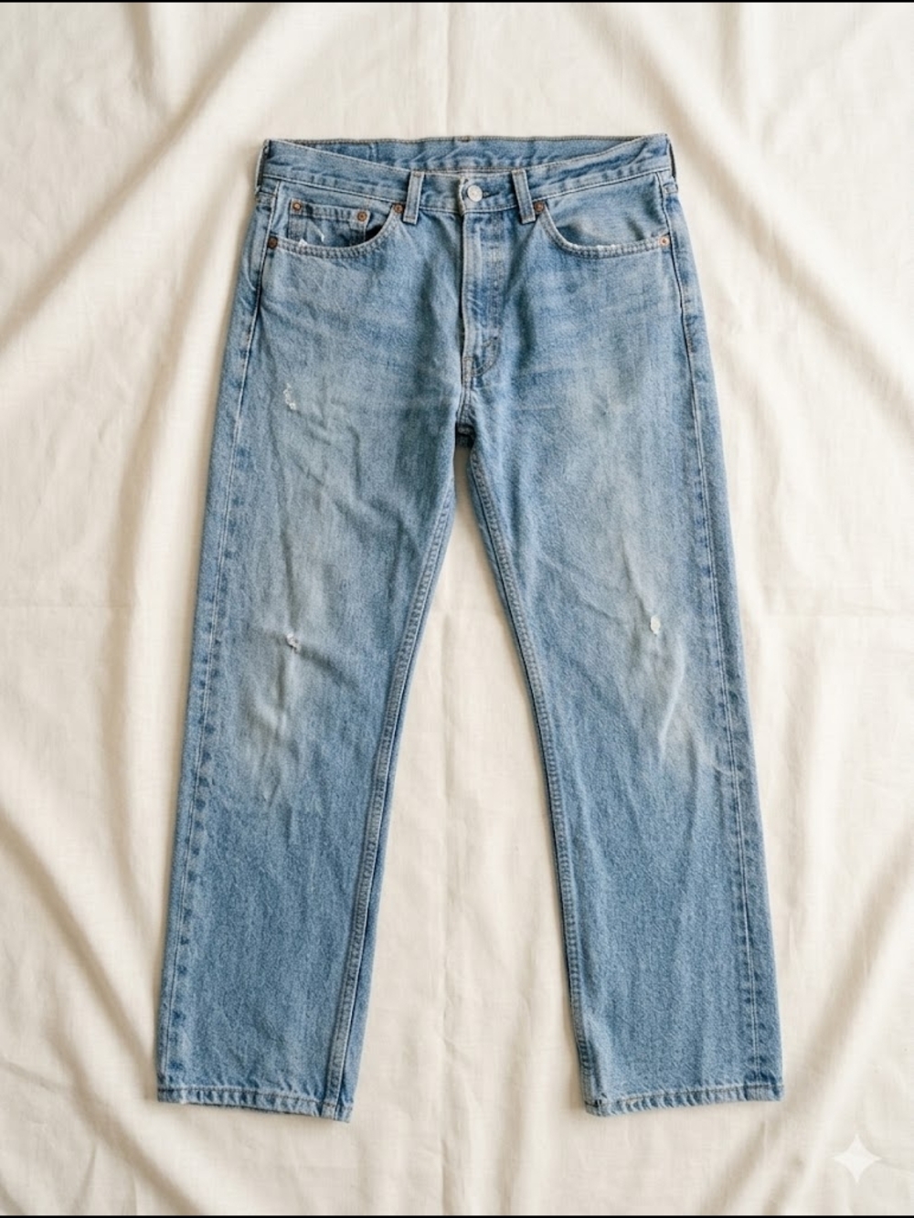 Levi’s 505 Unisex Straight Fit Medium Wash Jeans | 33x30